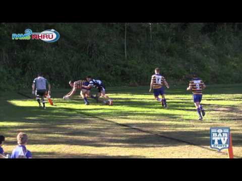 2017 RAMS NHRU Round 13 Premier 2 Highlights - Nelson Bay Gropers Vs Hamilton Hawks