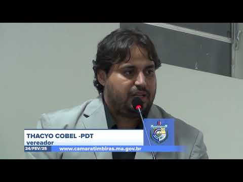 24/02: Vereador Thacyo Cobel solicita urbanização no residencial Jonnilson Caldas e propõe construção de auditório público em Timbiras