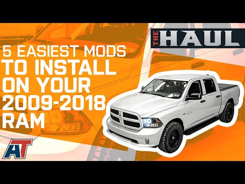 Top 5 Easiest Mods For Your 2009-2018 Dodge RAM - The Haul