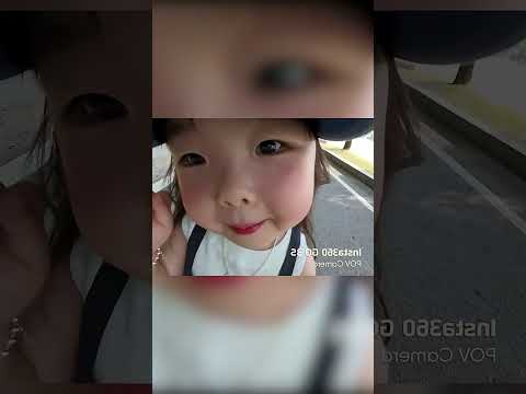 Ils ont mis une caméra sur la tête de cette petite fille ❤️