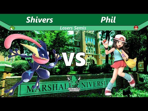 MS 3/3/20 - Shivers (Greninja) vs Phil (Mario) - Losers Semis (PART 1) - SSBU