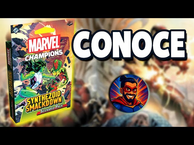 Vídeo relacionado con Asmodee Marvel Champions: Synthezoid Smackdown Scenario Pack, Juego de Cartas, A Partir de 14 Años, De 1 a 4 Jugadores, 45-90 Minutos por Partida, Español
