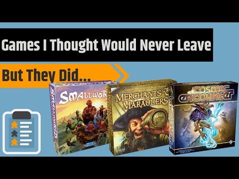 10 Games I Thought Would Never Leave My Collection.....And I Was Wrong