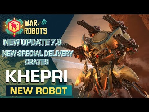 NEW operation E and New special Delivery crates prizes opening free coins || WAR ROBOTS