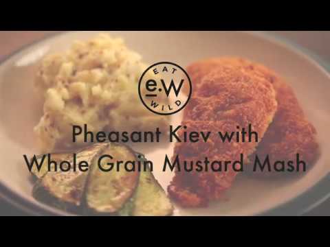 Pheasant Kiev with Mustard Mash