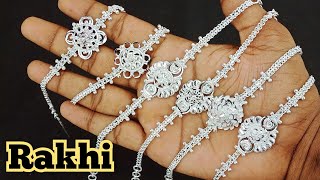 Silver Rakhi Design With Price 2021// Chandi Ke Rakhi Ka Design / Rakhi Ka Design