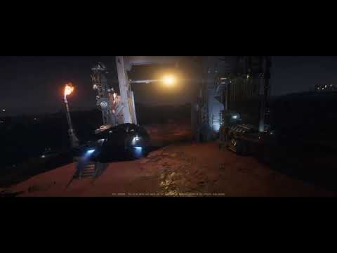 Star Citizen 4K - PTU 3.18 - Race Track Near Lorville - Hurston - Pisces