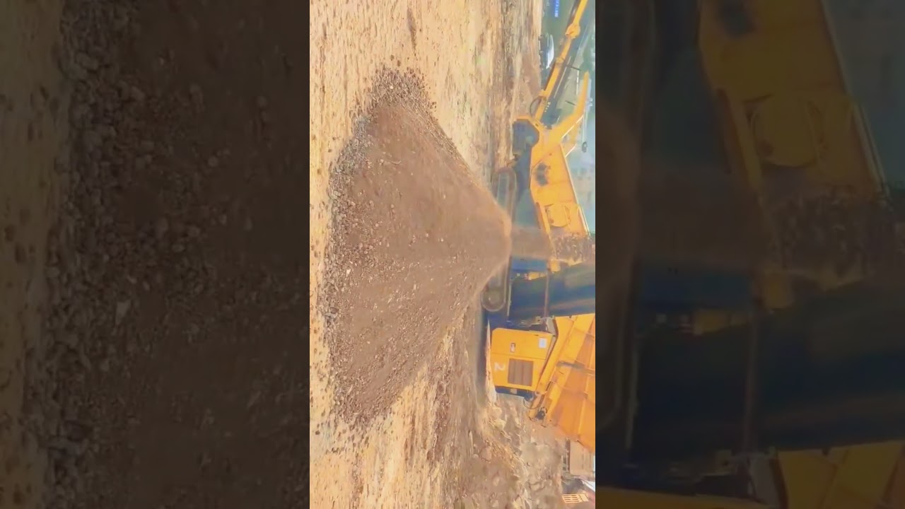 Crawler vibrating screen #screening