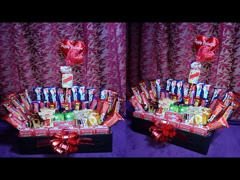 DIY GIFT SNACKS BOUQUET | DIY CHOCOLATE BOX BOUQUET | HOW TO MAKE SNACKS BOUQUET |EASY DIY TUTORIAL