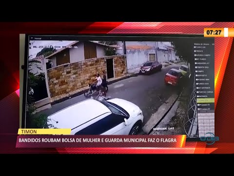 Mulher tem bolsa roubada por dois criminosos e Polícia Civil faz o flagrante 24 06 2021