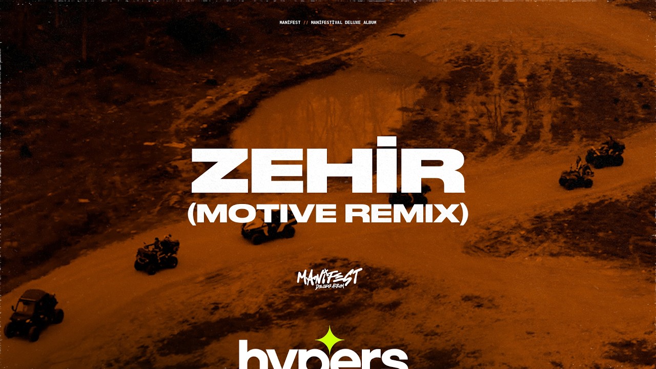 manifest - Zehir (Motive Remix) | Official Lyric Video Thumbnail