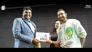 The Terrific Terence Lewis at PU Talks | Parul University

