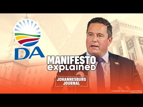 The Democratic Alliance's "rescue plan for SA" | Manifesto Explained
