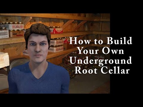 Build Your Own Underground Root Cellar