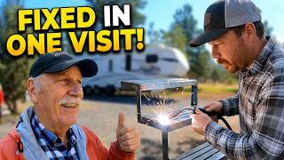 This Welder Fixed My RV Steps in One Visit