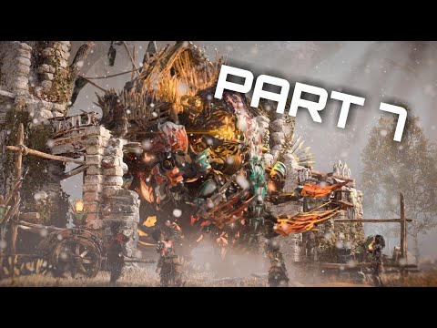 Horizon Forbidden West PS4 Gameplay Part 7 - THE BROKEN SKY, THE KULRUT