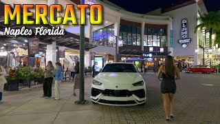 Mercato Naples at Night | Walking Through a Lively Urban Scene 4K