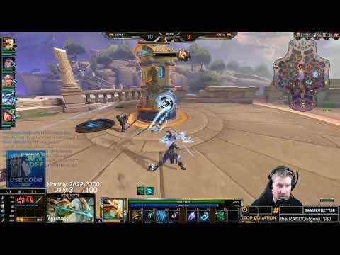 Smite: ARTEMIS SOLO BEATS ARTHUR?!?! INSANE LATE GAME GODDESS! | Incon