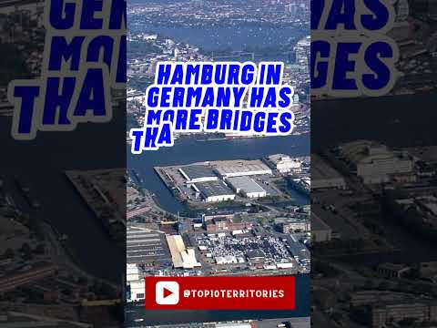 the city with the most bridges ever? | travel facts #shorts