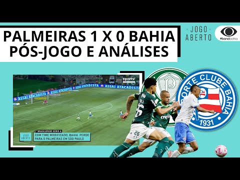 PALMEIRAS 1 X 0 BAHIA - BAHIA PERDE PARA O PALMEIRAS EM SÃO PAULO