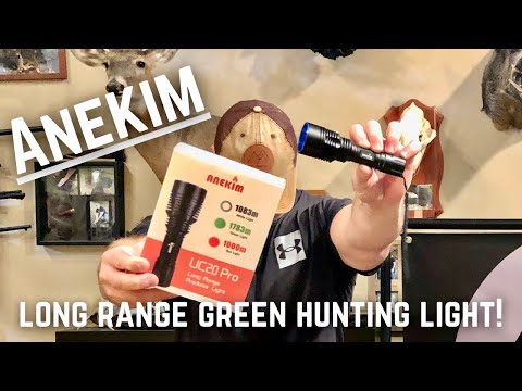 Anekim Green Hunting Flashlight... a surprisingly awesome hunting flashlight!