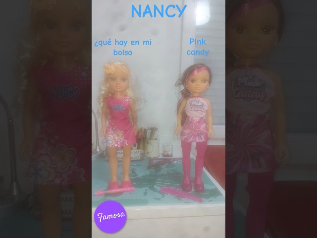 Vídeo relacionado con Nancy - Qué Hay en Mi Bolso, Muñeca con Melena Larga Rubia, Apariencia Veraniego, Bandana, Totebag Transparente y Siete Complementos, Desde 3 Años, Famosa (NAC68000)