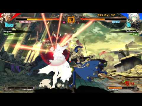 GGXRDr - The Elphelt pre nerf - 7/16/16 3/3