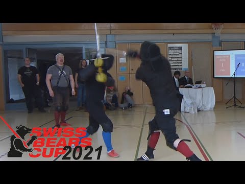 Maarten van der Auwera vs Yannick de Smet - Open Longsword Final - Swiss bear Cup 2021