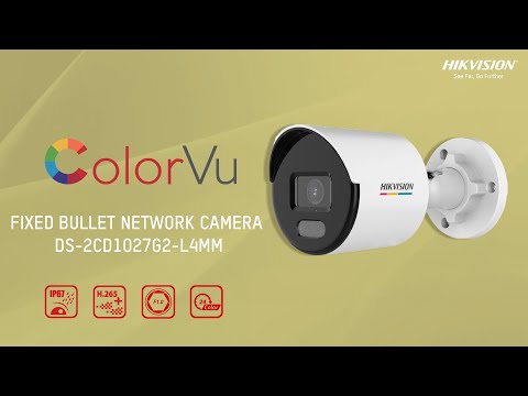 Hikvision 2mp Color Vu Bullet Camera