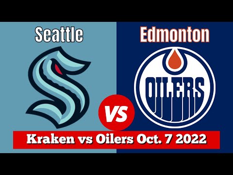 Seattle Kraken vs Edmonton Oilers | Live NHL Play by Play & Chat