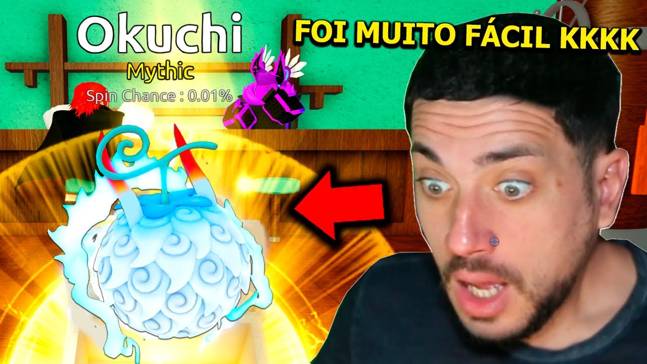 2 SPINS?? GIREI e DESPERTEI 100% da NOVA FRUTA MÍTICA da YAMATO no FRUIT BATTLEGROUNDS!!