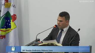 Sessão ordinária da Câmara de Vereadores Irati 10/10/2023
