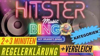 Hitster Bingo Regeln Anleitung Einfach Losspielen - Vergleich + Kategorien