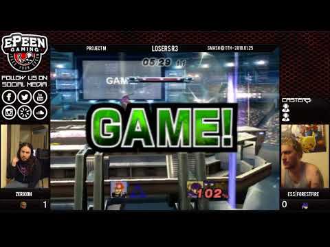 Smash @ TTH - Zerxion (Ganon) vs ESS | ForesFire (Ike) - Project M (Losers R3)