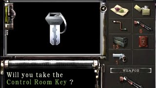 Using the  RESIDENCE KEY & getting CONTROL ROOM KEY RESIDENT EVIL REMAKE