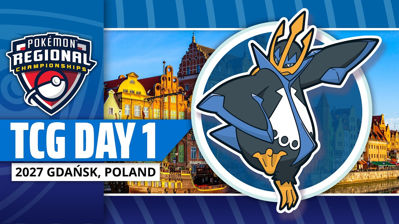 Vídeo: 🎬 TCG Day 1 | 2027 Pokémon Gdańsk Regional Championships