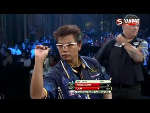 2018 Shanghai Darts Masters Round 1 Anderson vs Lam