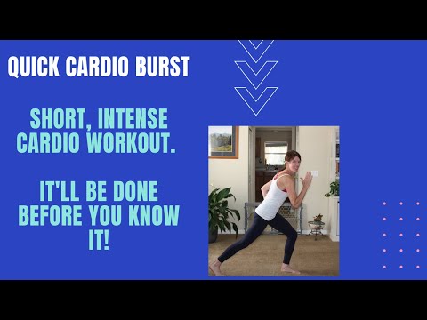 Quick Cardio Burst, Video One