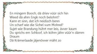 Bap - Wie Die Sichel Vum Mohnd Lyrics