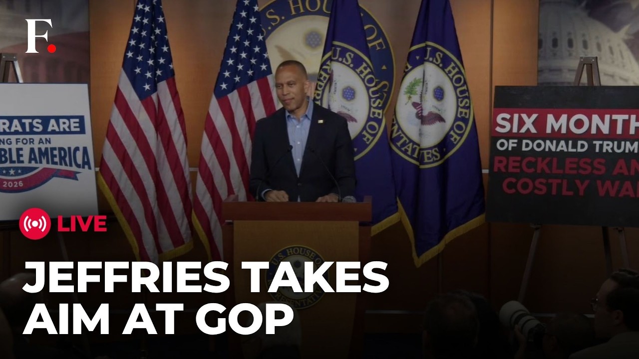 Hakeem Jeffries LIVE: ‘Democrats Are Fighting For An Affordable America’ | US Midterm Elections