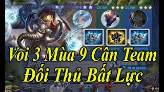 Đội Hình Mạnh Nhất Cờ Liên Quân Mùa 9 Hắc Ám Nguyên Tố Voi 3 Cân Team Khiến Đối Thủ Bất Lực