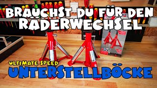 Ausprobiert: ULTIMATE SPEED® KFZ-Unterstellbock Set