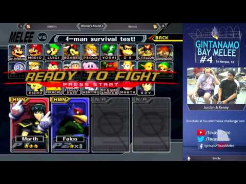 GBM4 WQ: Kohai (Marth) vs JediJake (Falco)