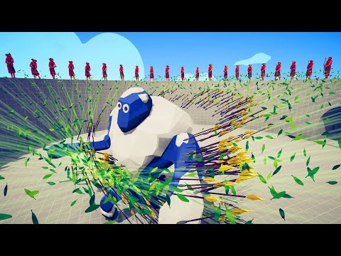 EPIC! 100x ARTEMIS vs EVERY UNIT | Totally Accurate Battle Simulator TABS
