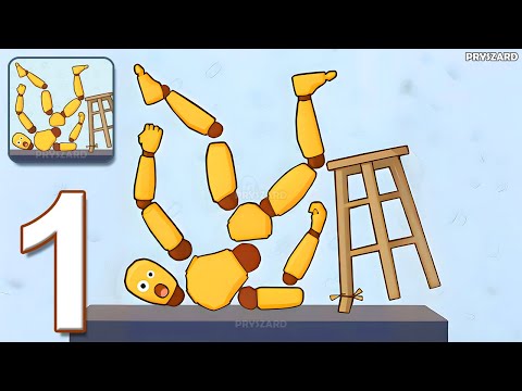 Kick & Break The Ragdoll Games - Gameplay Walkthrough Part 1 - Ragdoll Break Games (iOS, Android)