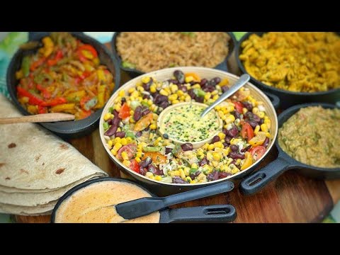 Mexican Burrito Night – Chicken, rice, guacamole and cheese sauce