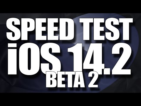 Speed Test iOS 14.2 Beta 2 vs iOS 14.0.1 ( iOS 14.2 Public Beta 2 )