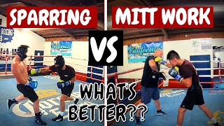 Improve Your Boxing | Sparring Vs Mitt Work