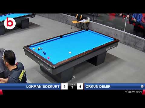 LOKMAN BOZKURT & ORKUN DEMİR Bilardo Maçı - 