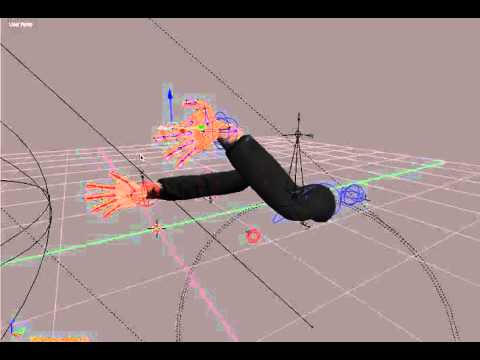 My amazing Blender FPS arm rig I made :D